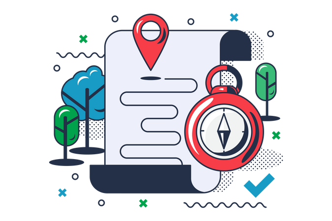 Location map  Illustration