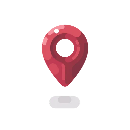 Location pin  Illustration