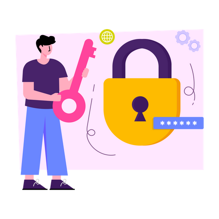 Lock Access Illustration