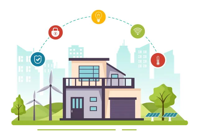 Logement durable  Illustration