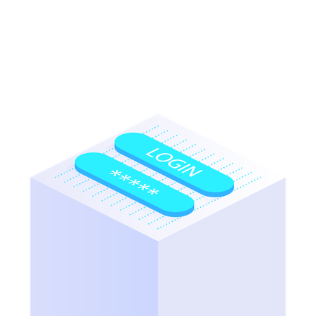Login password  Illustration