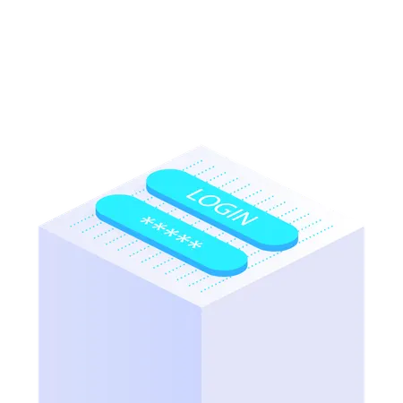 Login password  Illustration