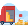 logistic service illustration svg