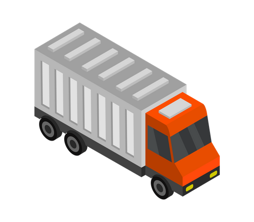 Logistic Truck  Illustration