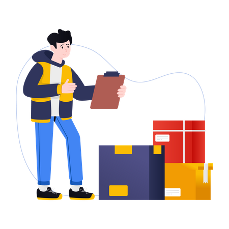 Logistics Service Illustration