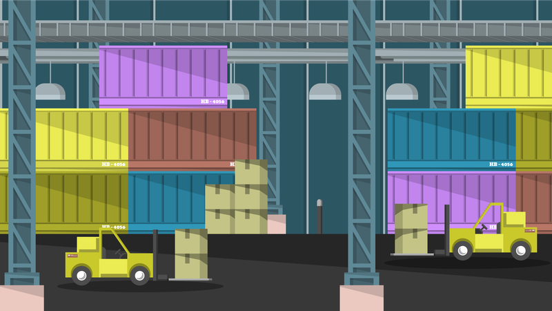 Logistik  Illustration