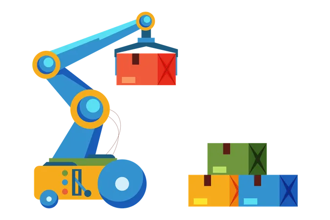 Logistik-Bot  Illustration