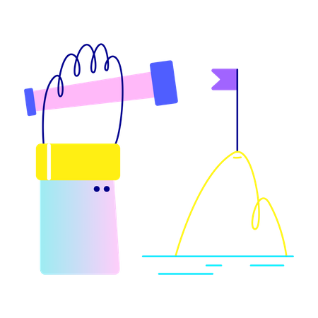 Logros empresariales  Ilustración