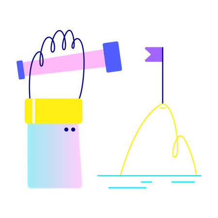 Logros empresariales  Ilustración