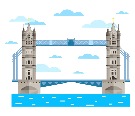 London Bridge  Illustration