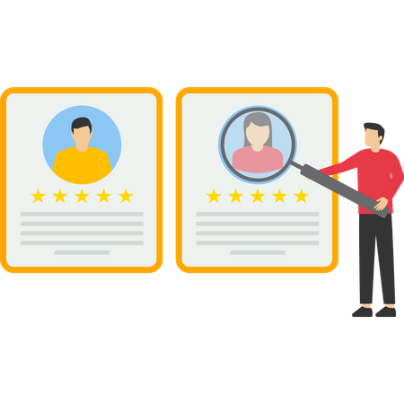 Looking for new employees  Illustration