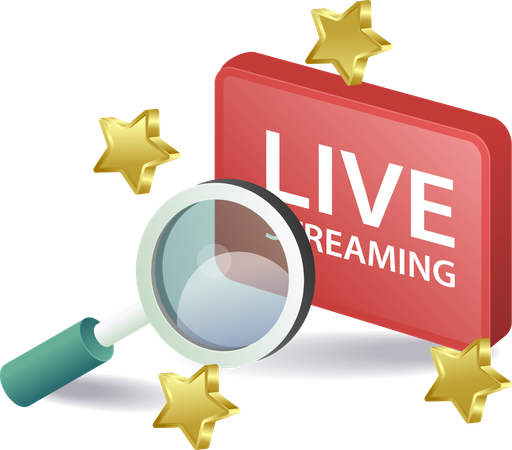 Looking for the best reviews for live streaming  Illustration