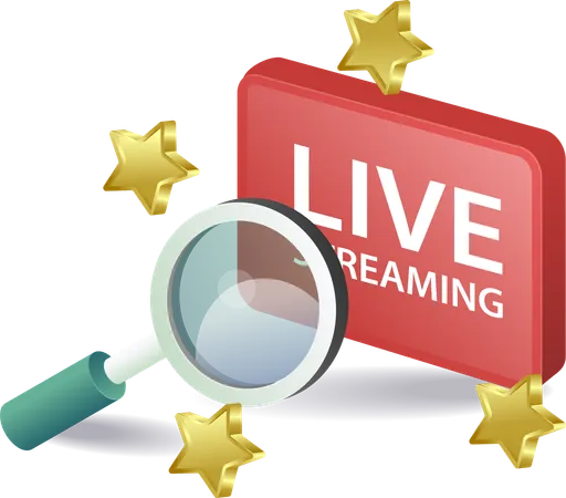 Looking for the best reviews for live streaming  Illustration