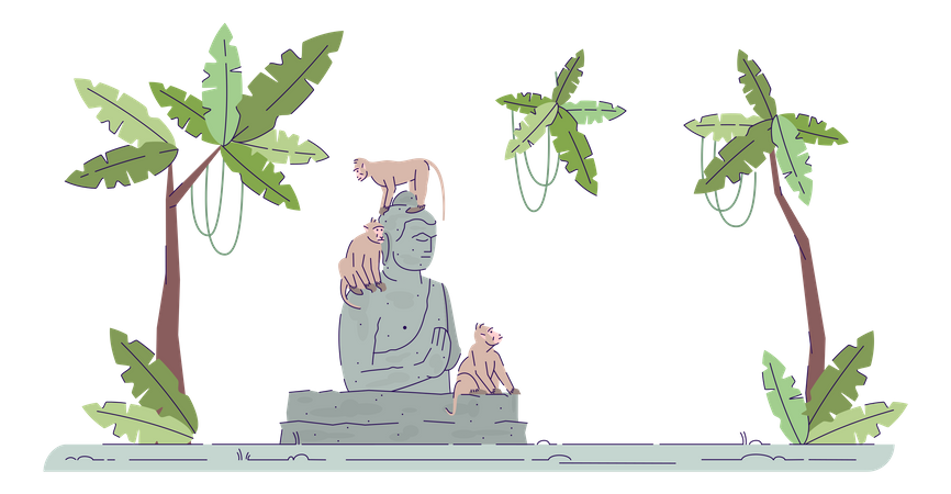 Lord Buddha Illustration