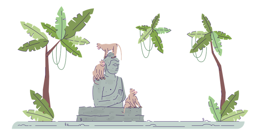 Lord Buddha  イラスト