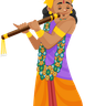 illustration lord krishna