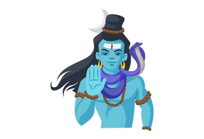 Lord Shiva  Illustration
