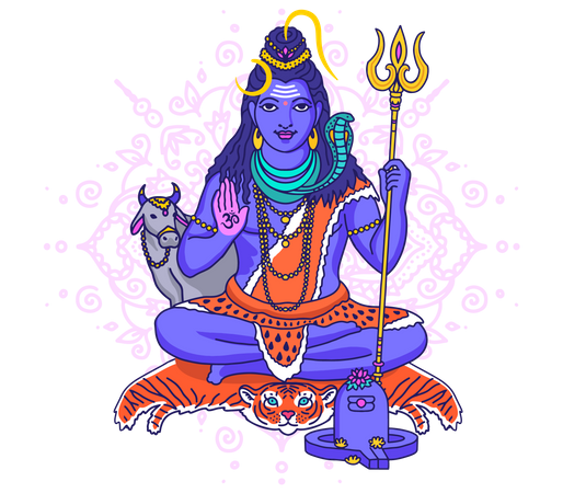 Lord Shiva  Illustration
