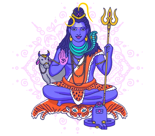 Lord Shiva  Illustration