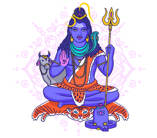 Lord Shiva  Illustration