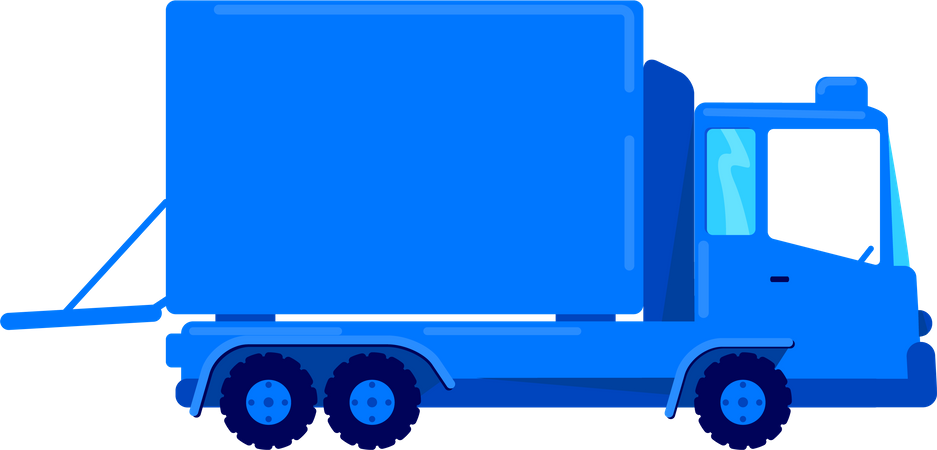 Lorry vehicle  Illustration