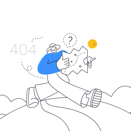 Lost Connection due to error 404  Illustration