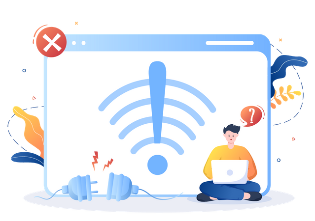 Lost Connection  Illustration