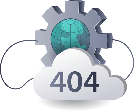 Lost in Cyberspace Decoding the 404 Error  Illustration