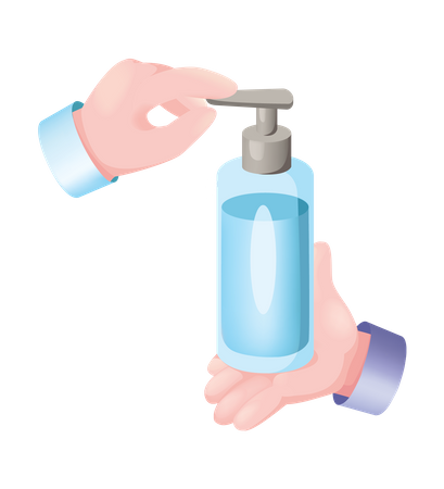 Lotion Bottle  Illustration