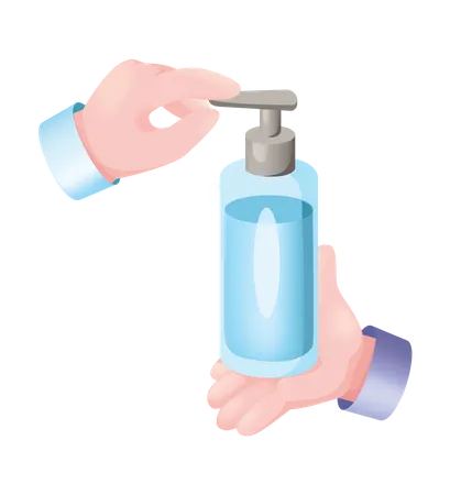 Lotion Bottle  Illustration