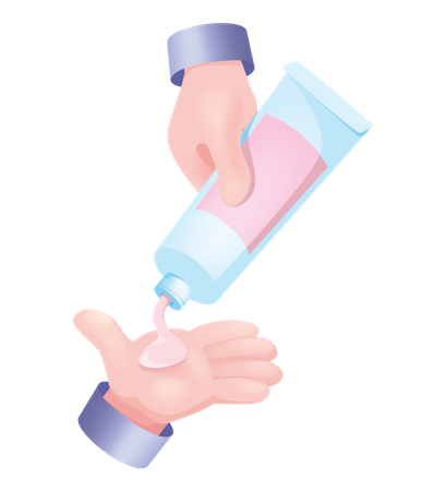 Lotion Tube  Illustration