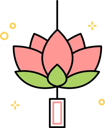 Lotus bloom  Illustration