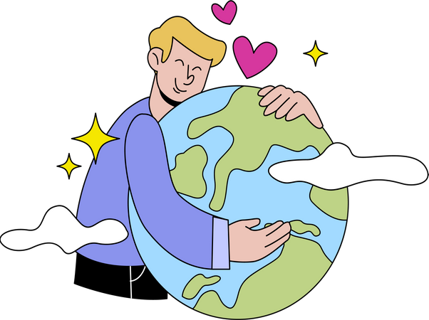Love Earth  Illustration