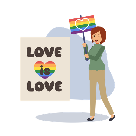 Love Is Love  Illustration