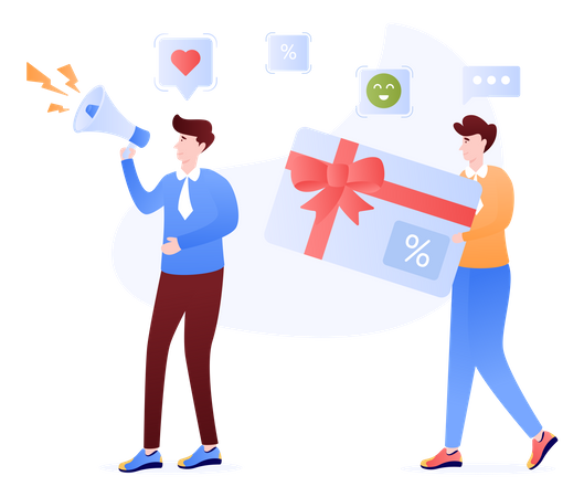 Loyalty Card  Illustration