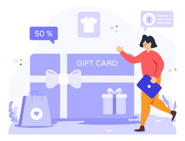 Loyalty Card  Illustration