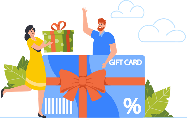 Loyalty Program Client  Illustration