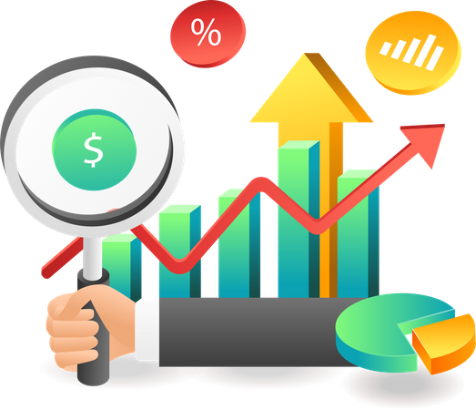 Lucro do investimento  Ilustração