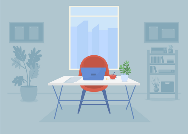 Lugar de trabajo  Ilustración