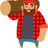 illustration for lumberjack