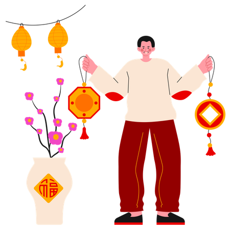 Lunar Festival  Illustration