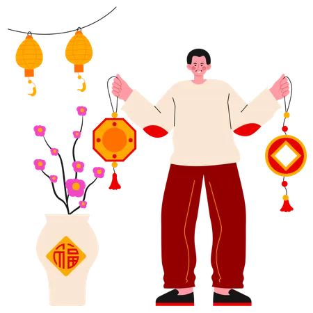Lunar Festival  Illustration