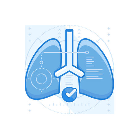 Lungs Problems Illustration
