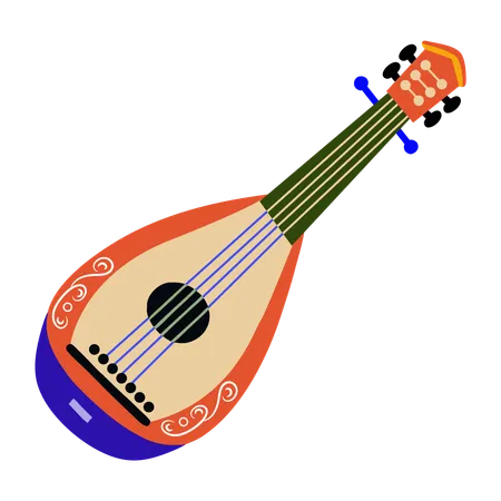 Lute  Illustration