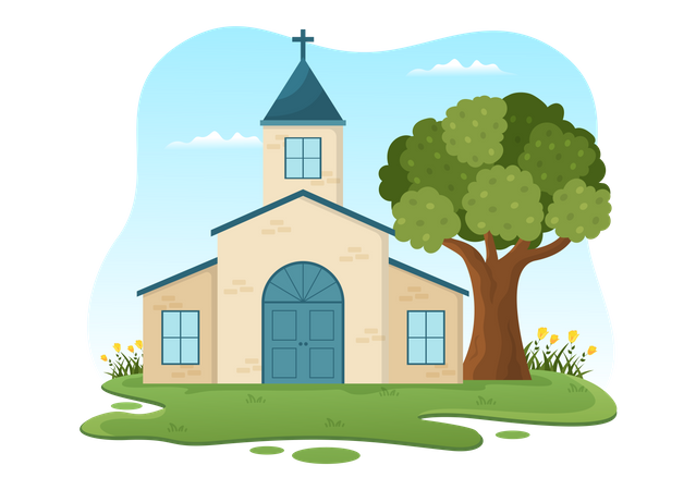 Lutheran Church  Illustration