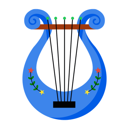 Lyre  Illustration