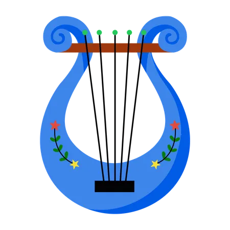 Lyre  Illustration