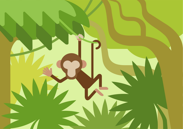 Macaco  Ilustração