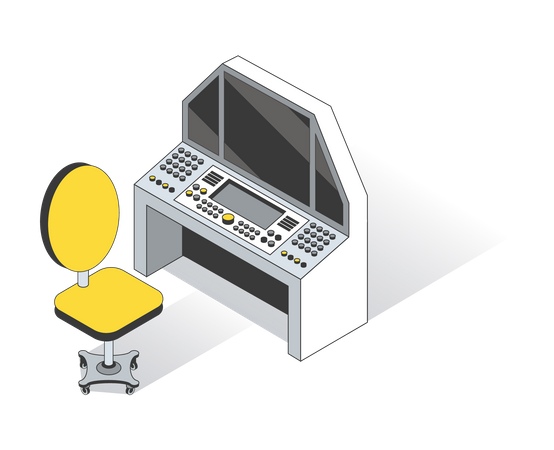 Machine controlling system  Illustration