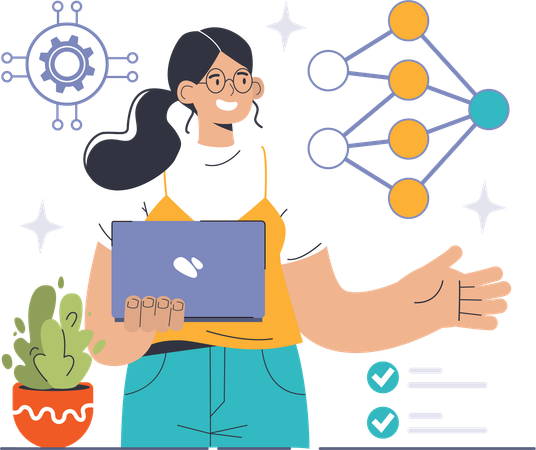 Machine Learning  일러스트레이션